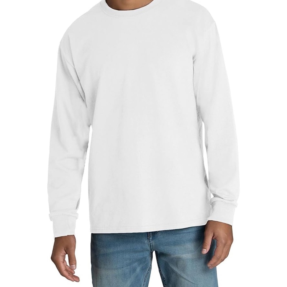 2pack Fruit of the Loom Men’s Long Sleeve T-Shirts XL